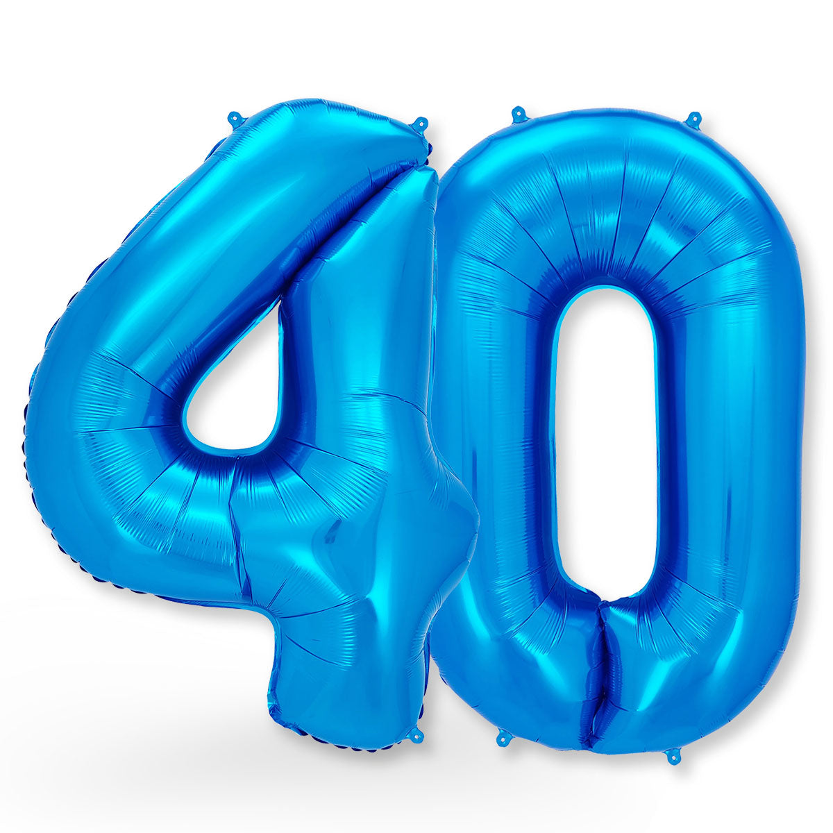 FUNXGO Folienballon - Zahl in Blau - 42 Zoll