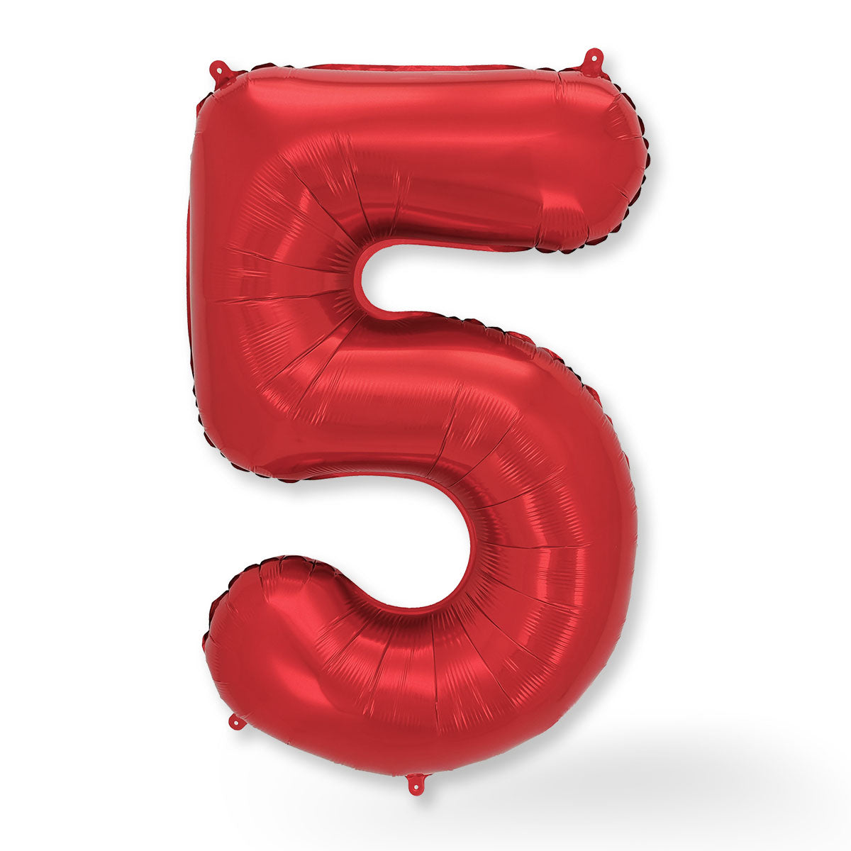 FUNXGO Folienballon - Zahl in Rot - 42 Zoll