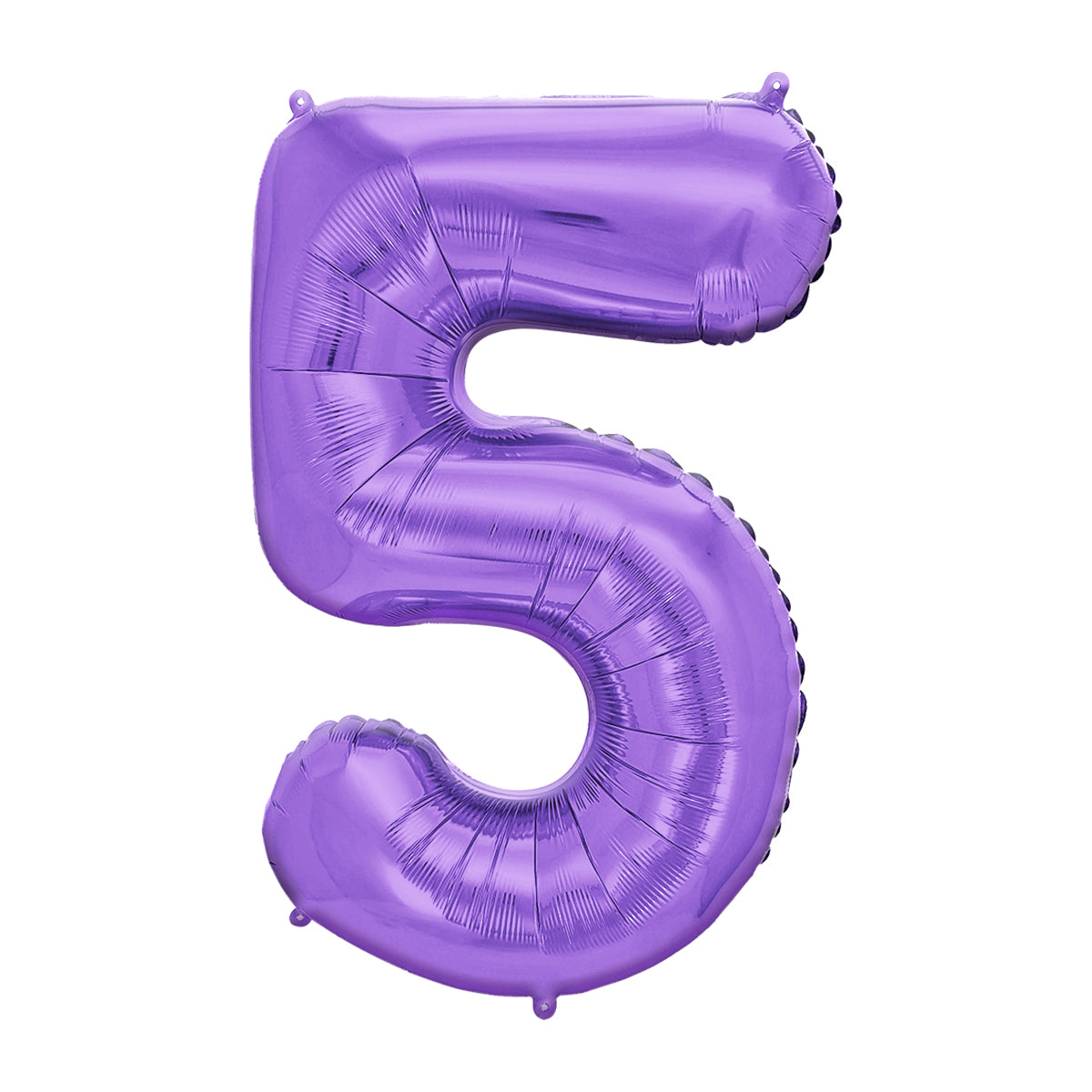 FUNXGO Folienballon - Zahl in Lila - 42 Zoll