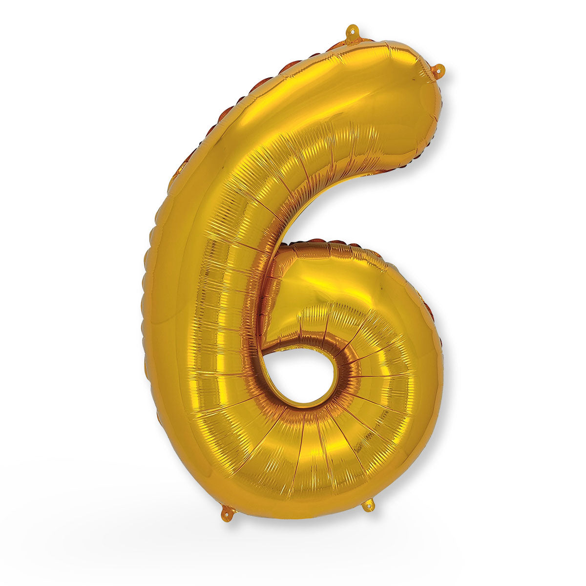 FUNXGO Folienballon - Zahl in Gold - 42 Zoll