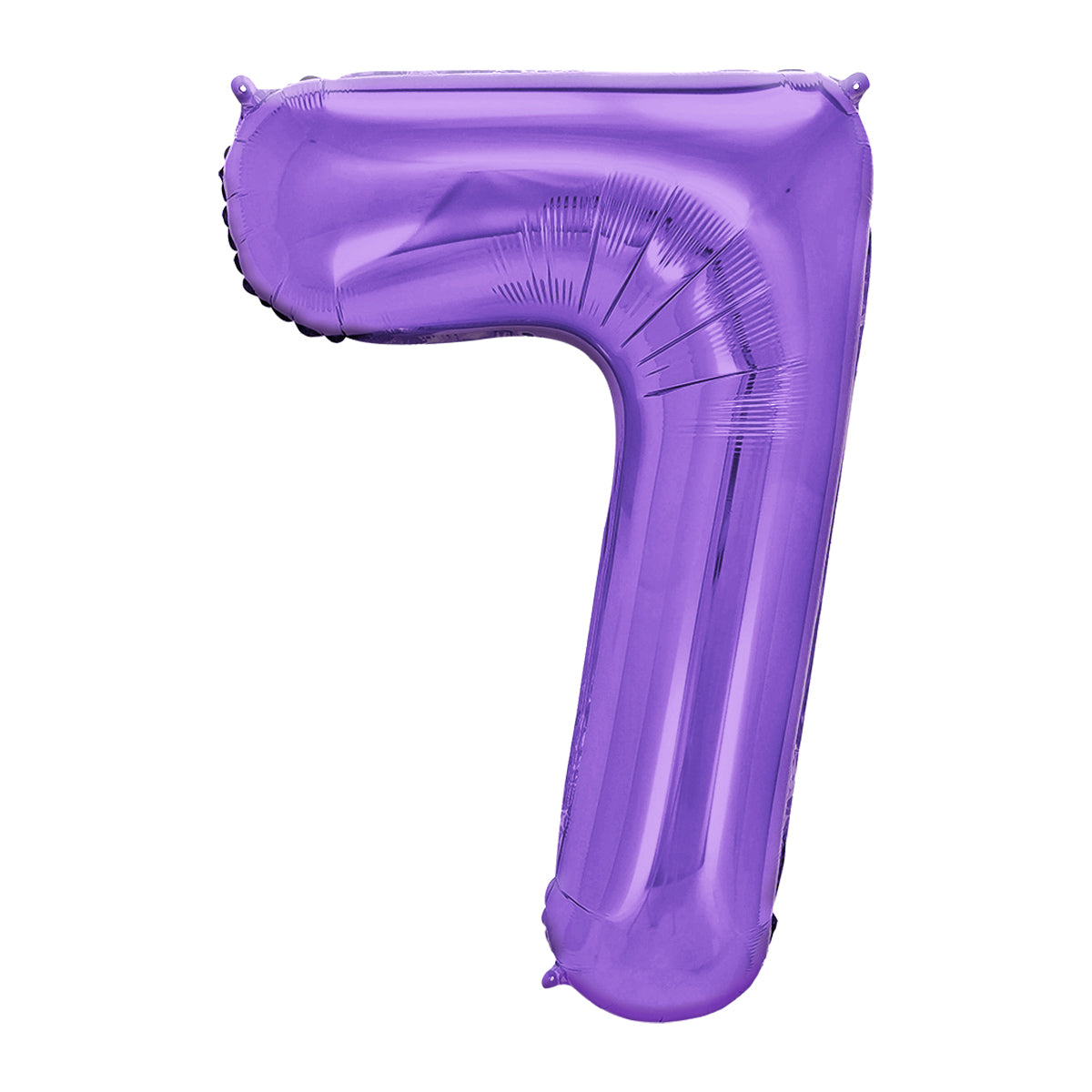 FUNXGO Folienballon - Zahl in Lila - 42 Zoll