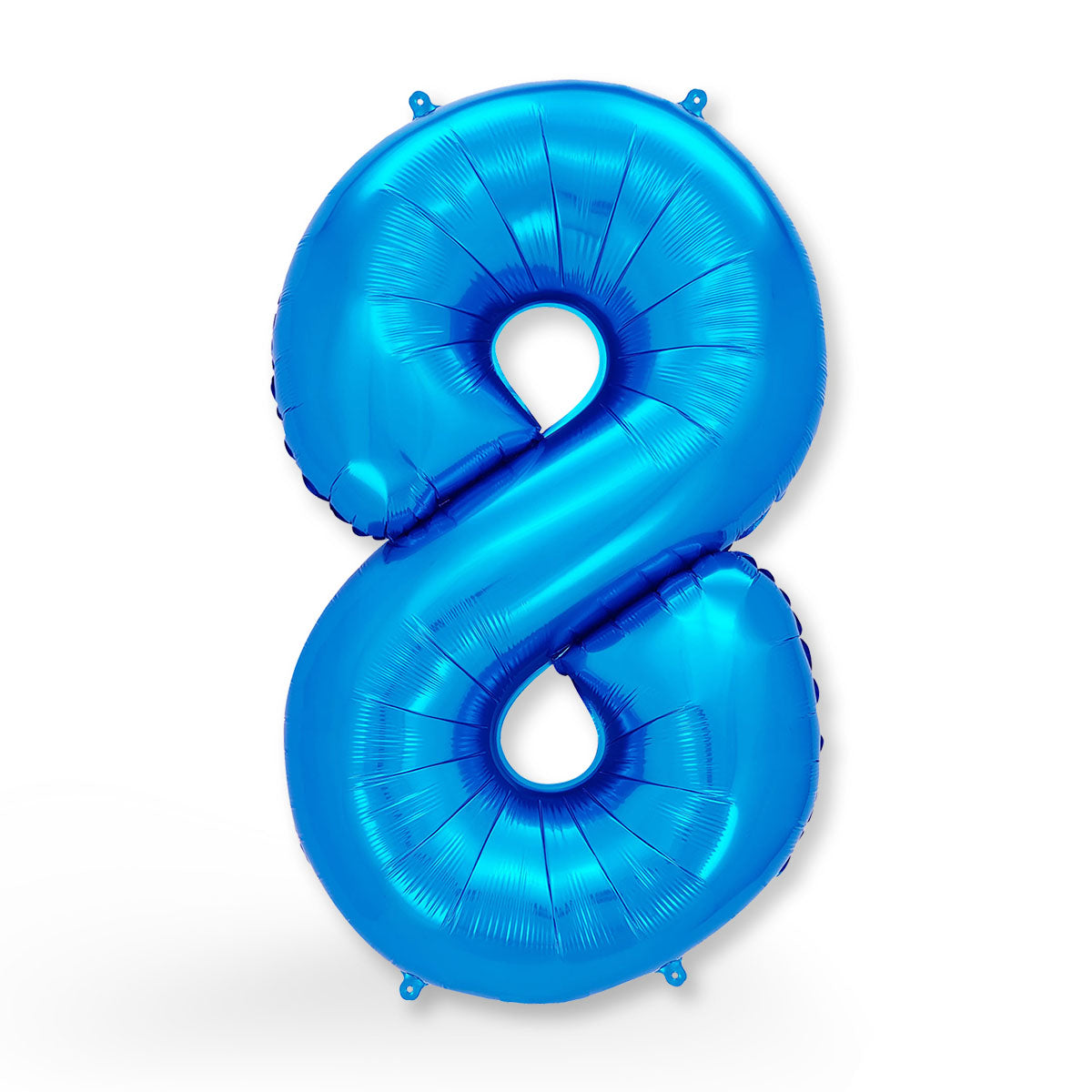 FUNXGO Folienballon - Zahl in Blau - 42 Zoll
