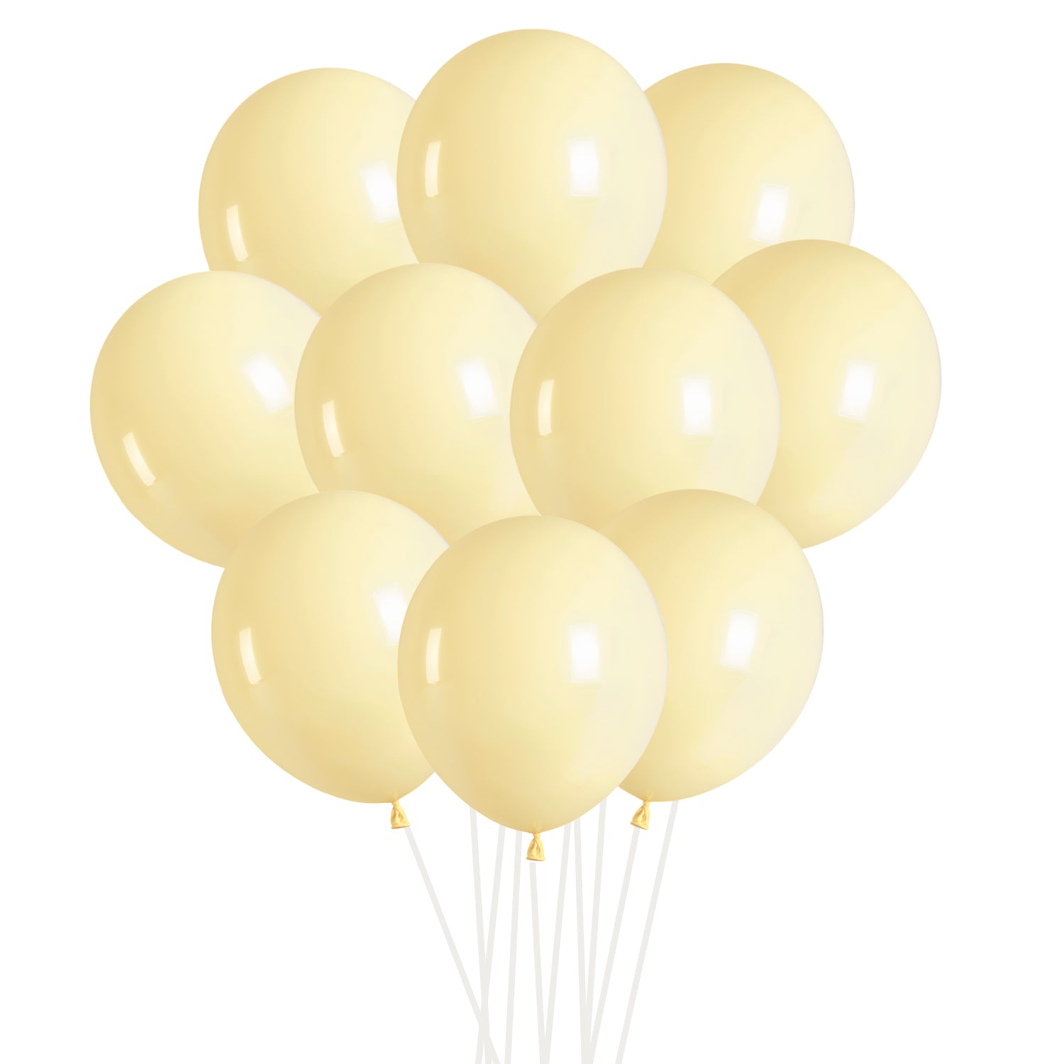 FUNXGO Luftballons Ø 25cm in Macaroon-Farben - 50 Stück