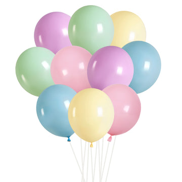 FUNXGO Luftballons Ø 25cm in Macaroon-Farben - 50 Stück