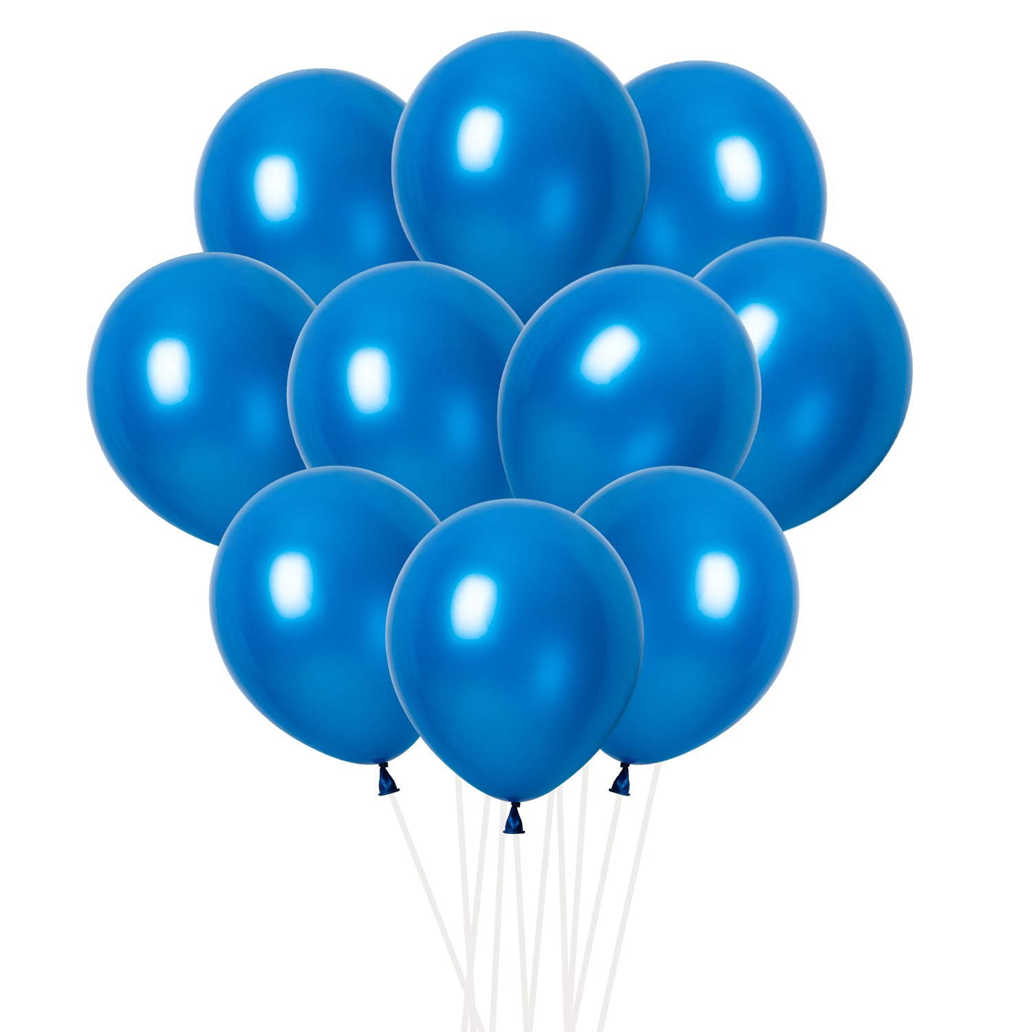 FUNXGO Luftballons Ø 30cm in Metallic-Farben - 50 Stück