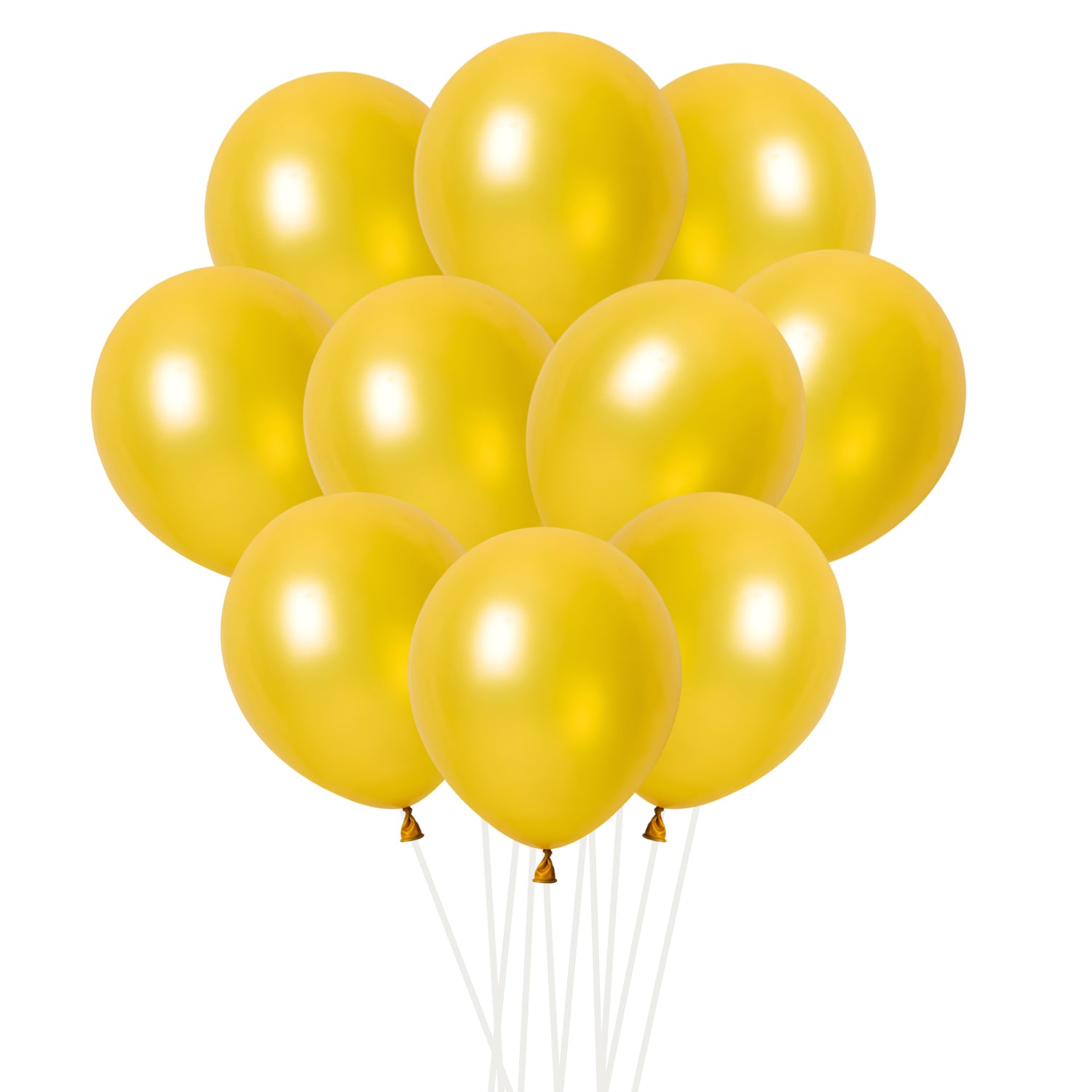 FUNXGO Luftballons Ø 30cm in Metallic-Farben - 50 Stück