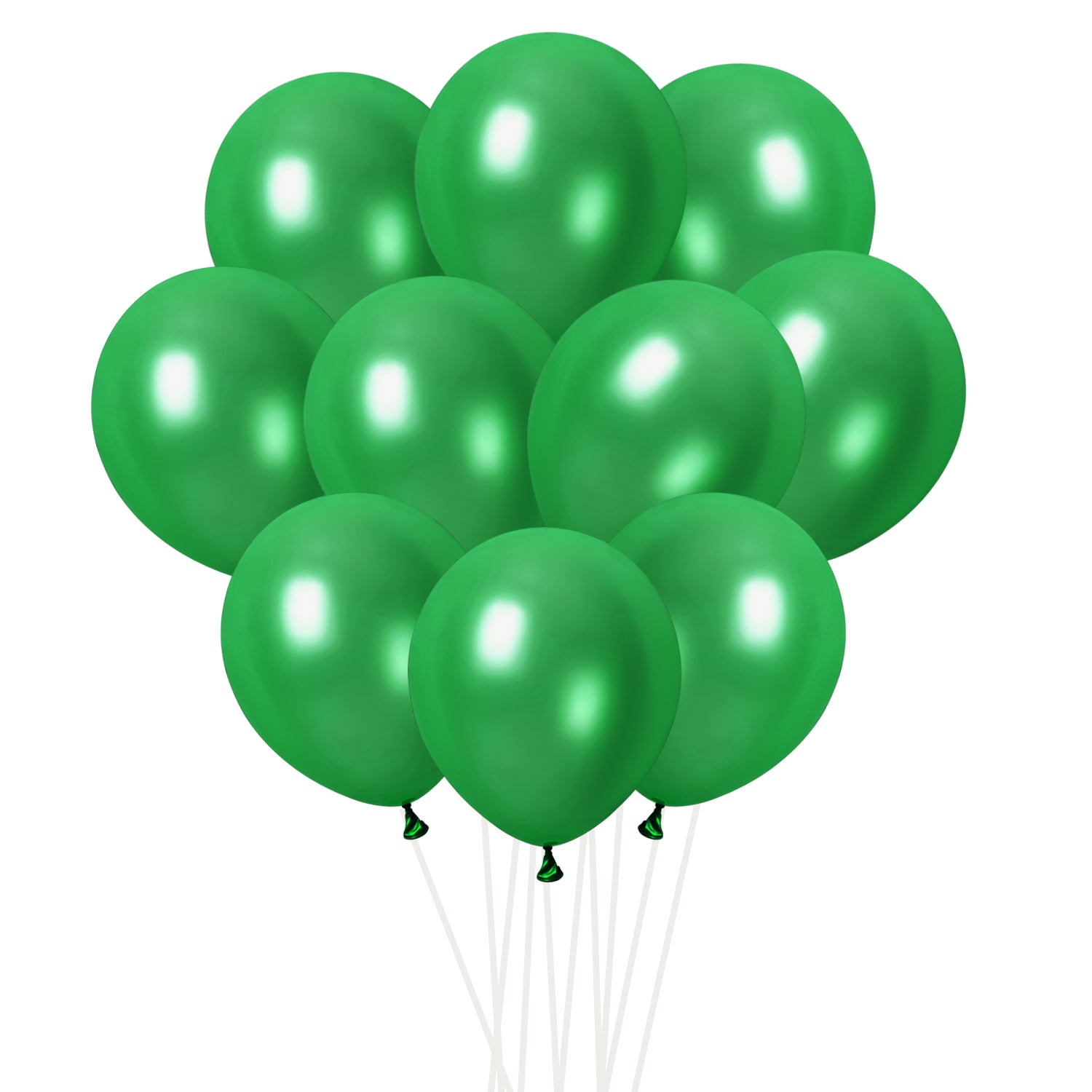 FUNXGO Luftballons Ø 30cm in Metallic-Farben - 50 Stück