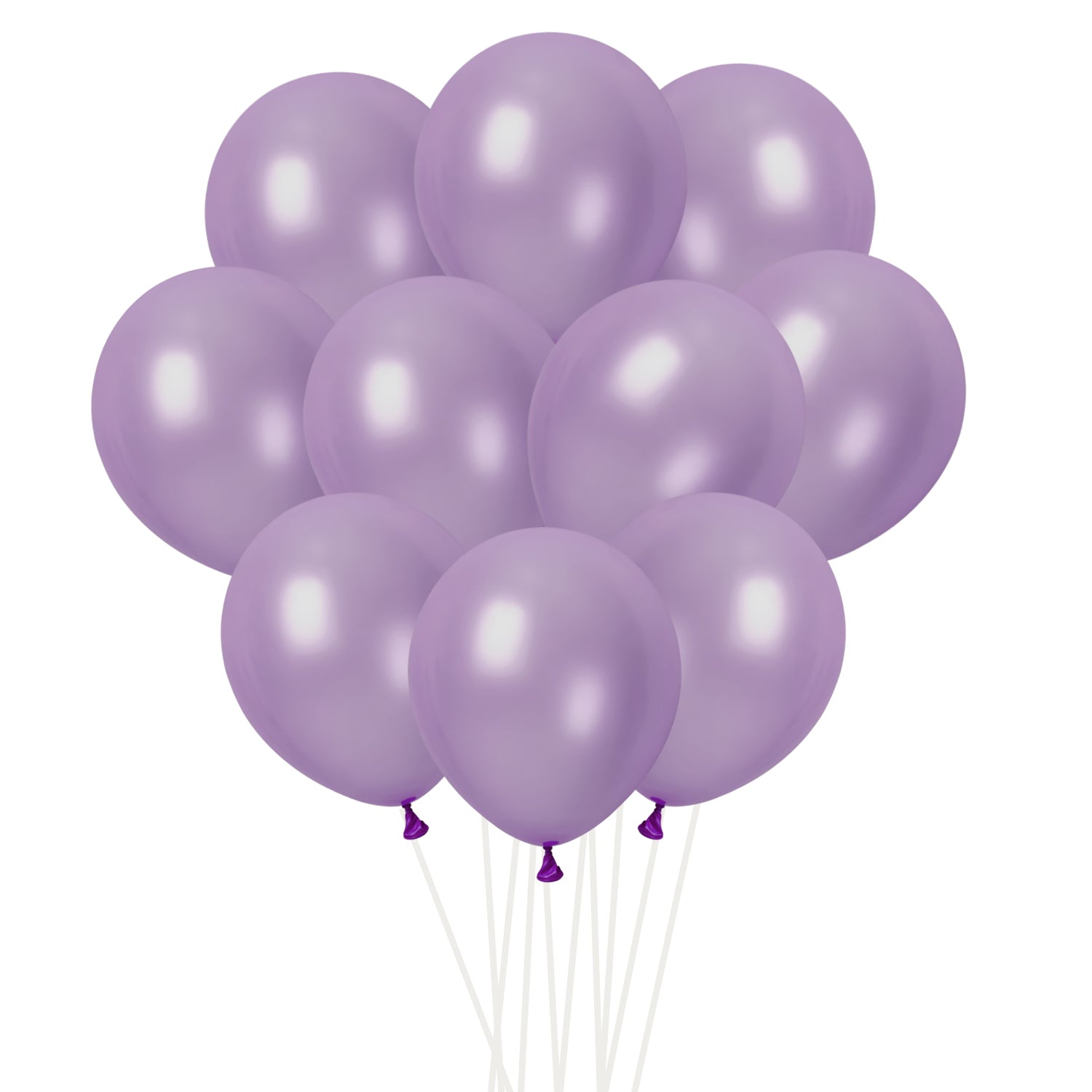 FUNXGO Luftballons Ø 30cm in Metallic-Farben - 50 Stück