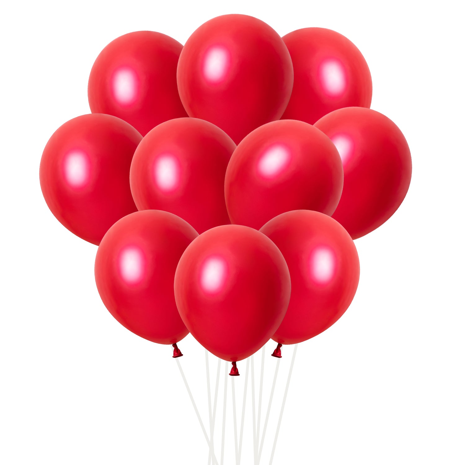 FUNXGO Luftballons Ø 30cm in Metallic-Farben - 50 Stück