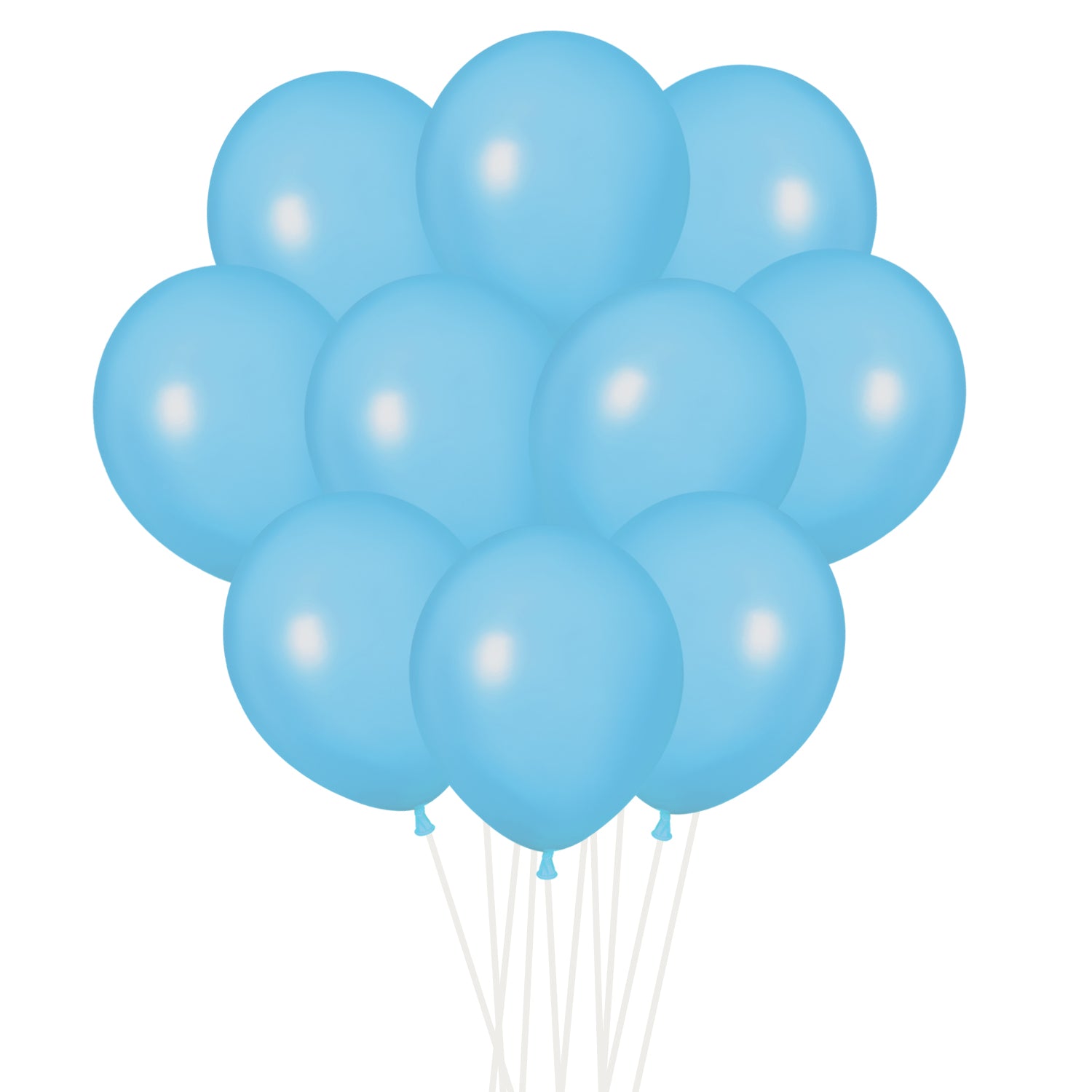 FUNXGO Luftballons Ø 30cm in Standard-Farben - 50 Stück