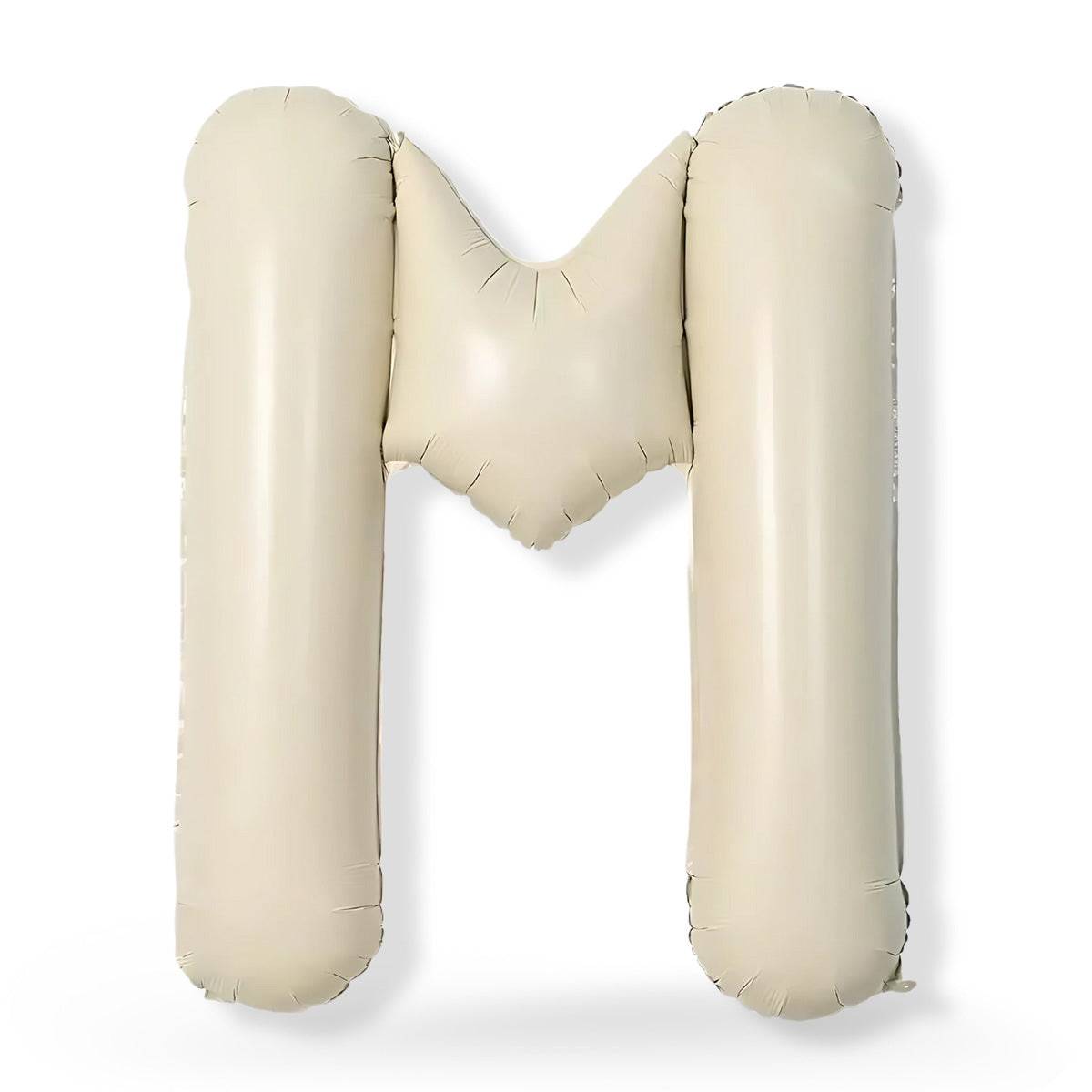 FUNXGO Folienballon Buchstabe in Beige - 42 Zoll