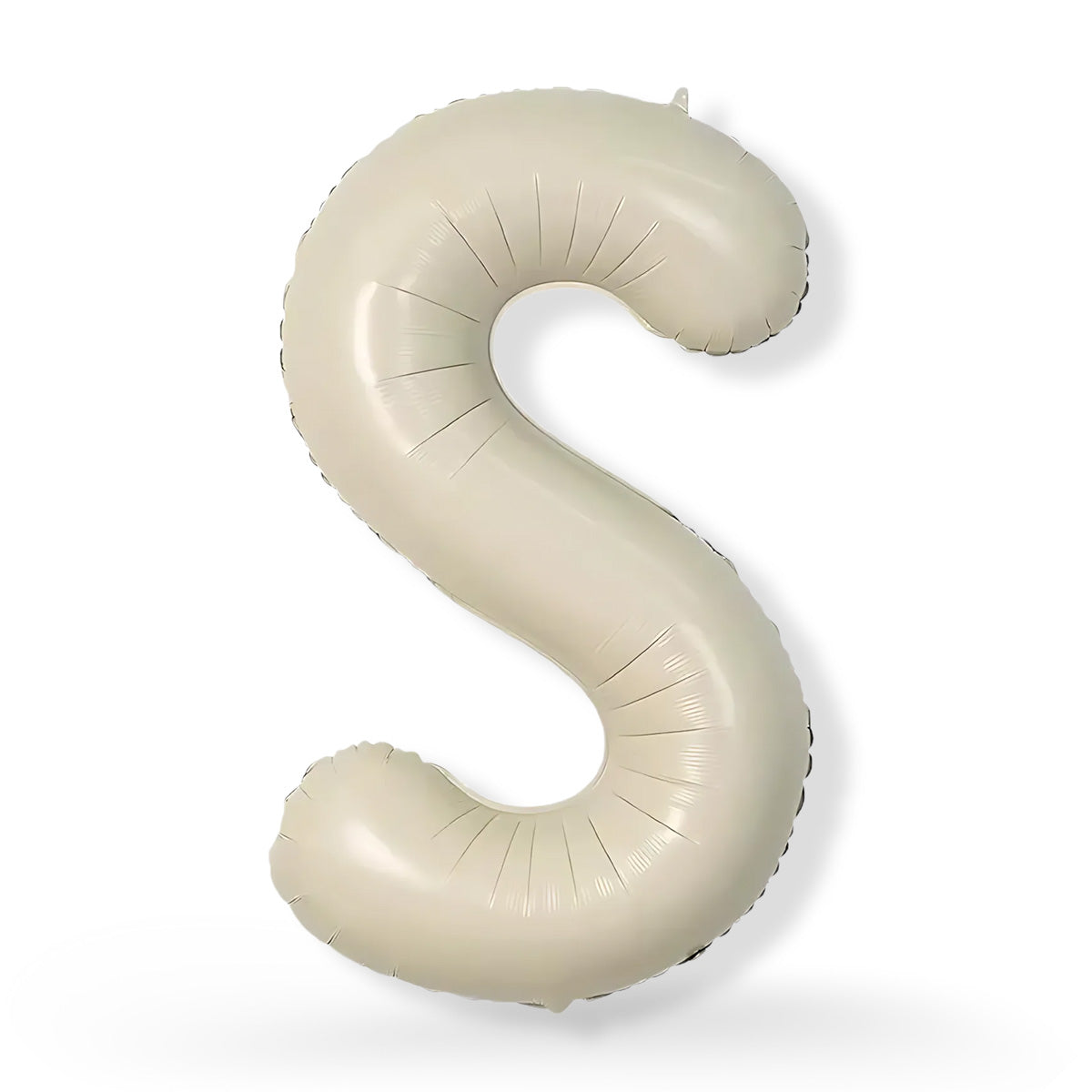 FUNXGO Folienballon Buchstabe in Beige - 42 Zoll