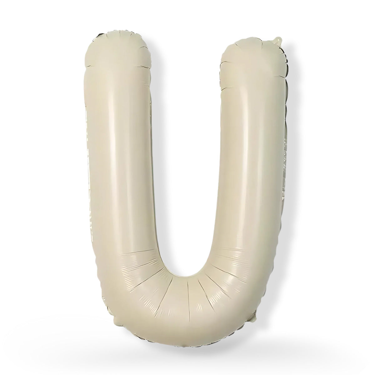 FUNXGO Folienballon Buchstabe in Beige - 42 Zoll