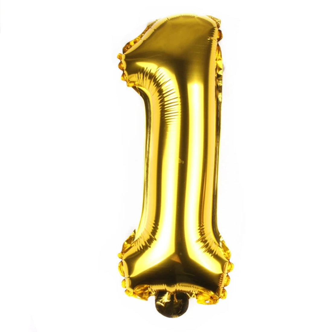 FUNXGO Folienballon Zahl  in Gold - 17 Zoll