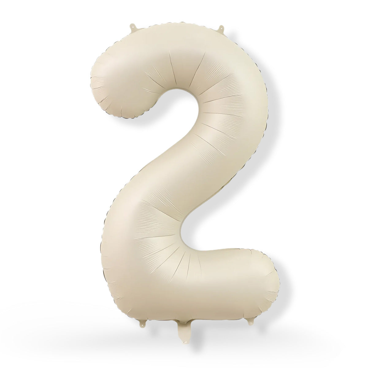 FUNXGO Folienballon Zahl  in Beige  - 42 Zoll