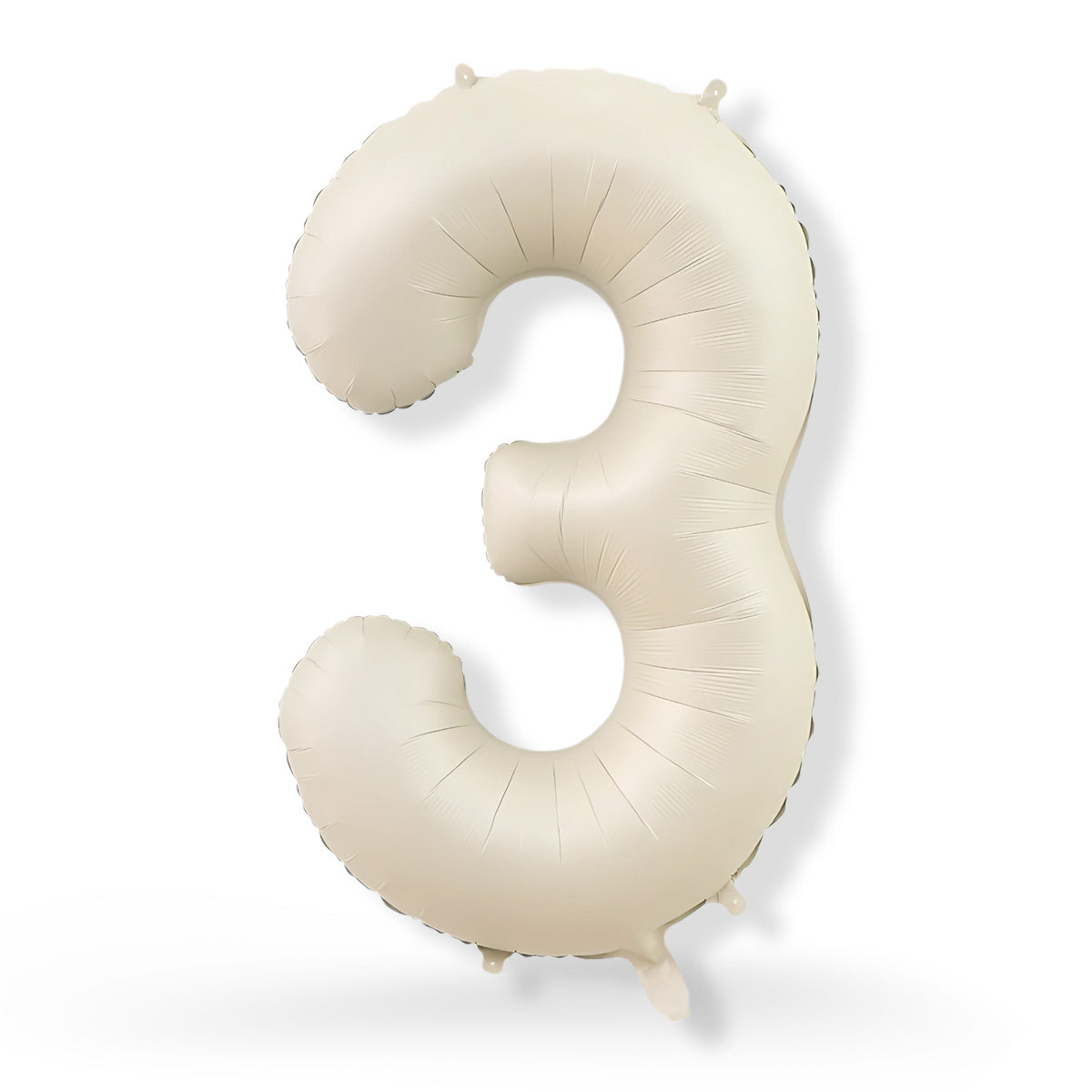 FUNXGO Folienballon Zahl  in Beige  - 42 Zoll