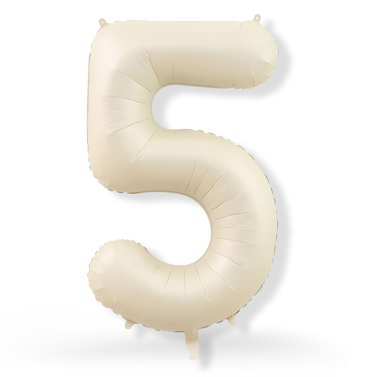 FUNXGO Folienballon Zahl  in Beige  - 42 Zoll