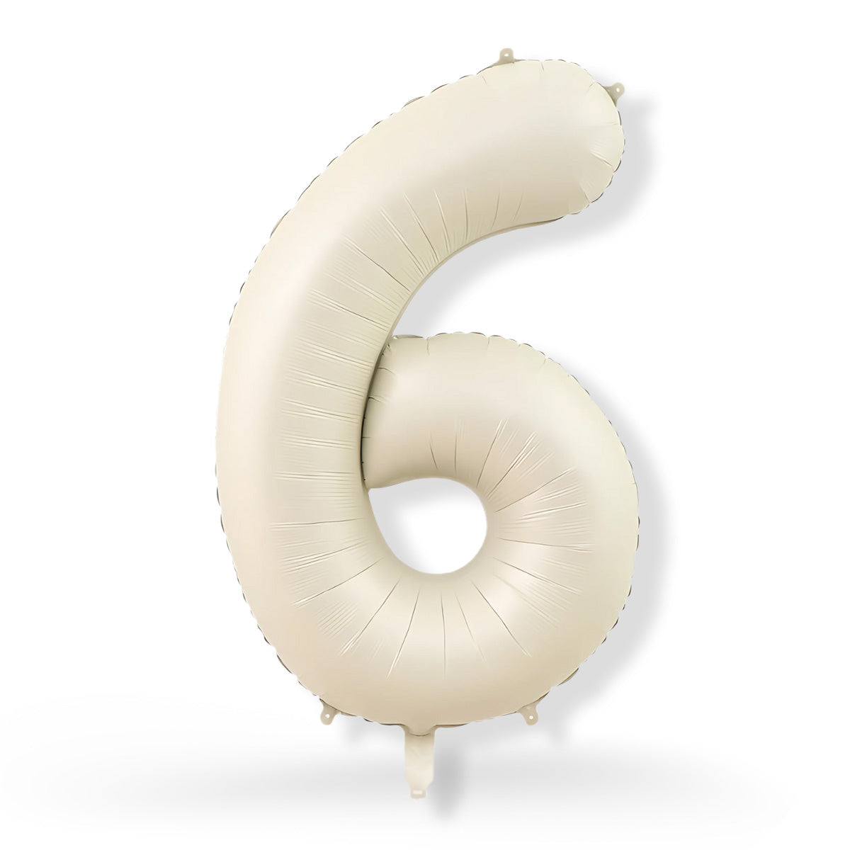 FUNXGO Folienballon Zahl  in Beige  - 42 Zoll