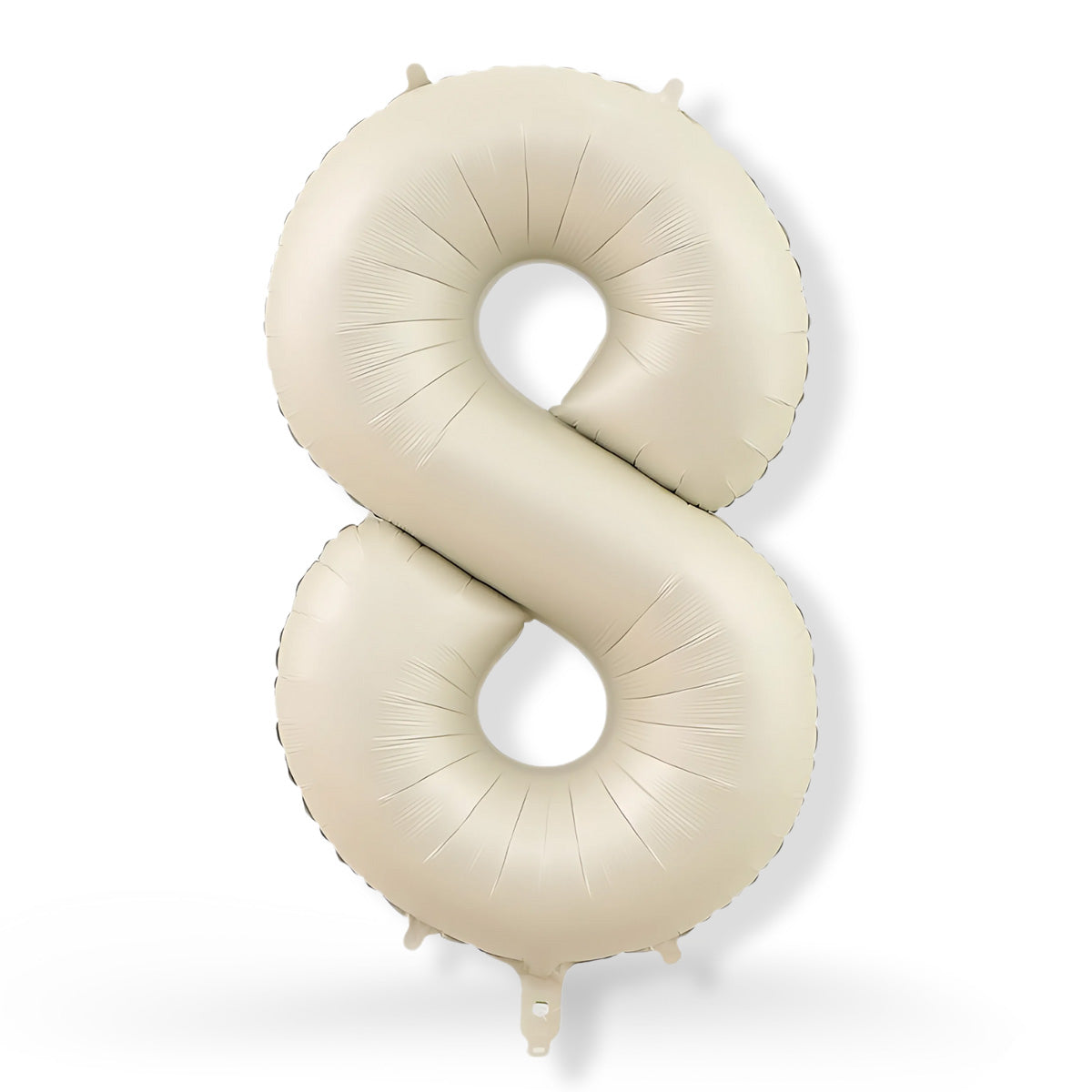 FUNXGO Folienballon Zahl  in Beige  - 42 Zoll