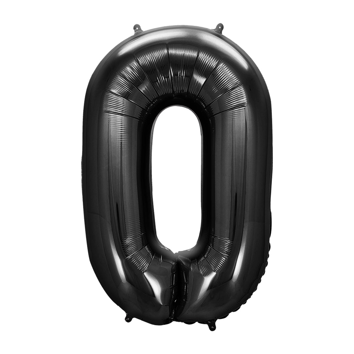 FUNXGO Folienballon - Zahl in Schwarz - 42 Zoll