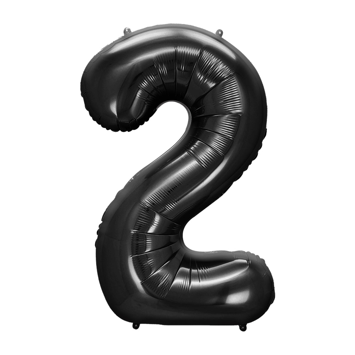 FUNXGO Folienballon - Zahl in Schwarz - 42 Zoll