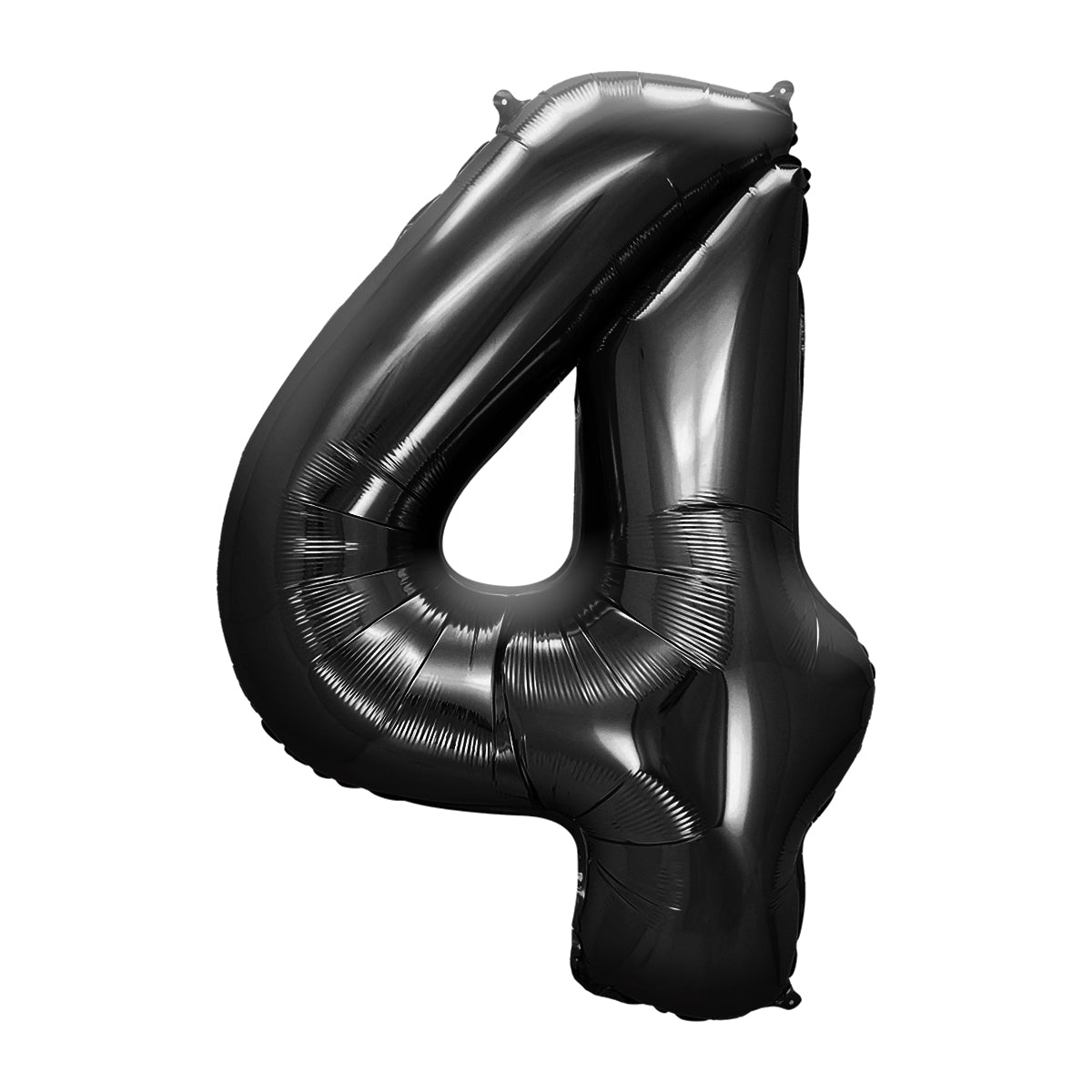 FUNXGO Folienballon - Zahl in Schwarz - 42 Zoll
