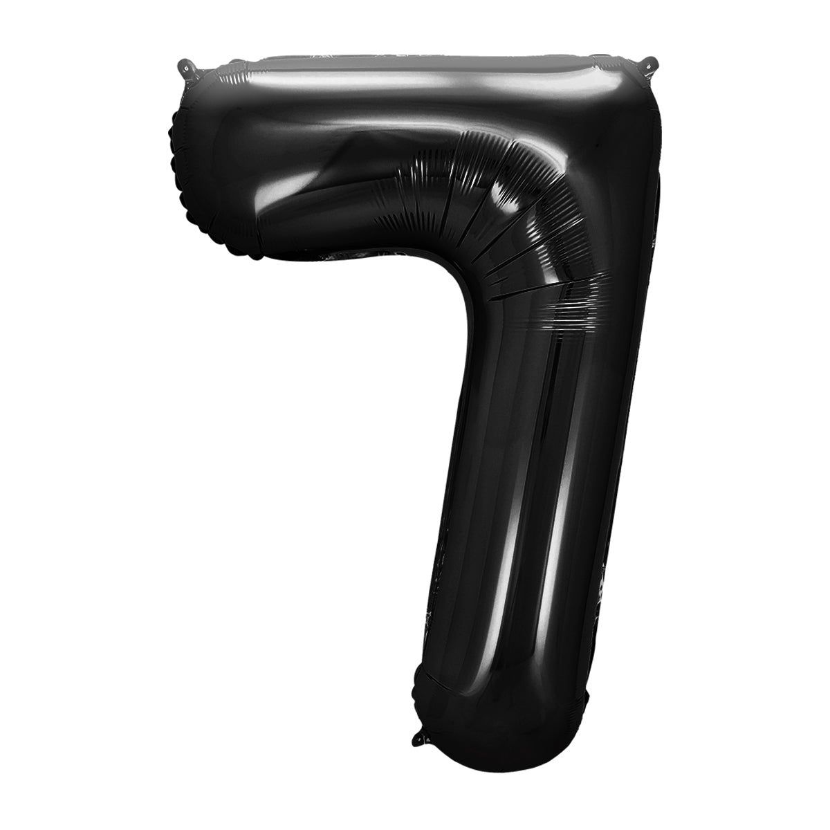 FUNXGO Folienballon - Zahl in Schwarz - 42 Zoll